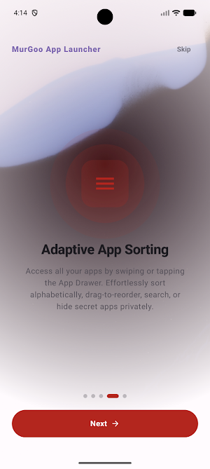 MurGoo Home Screen Launcher Screenshot 1