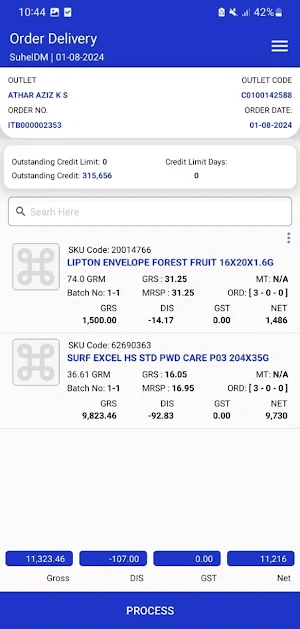 DCODE Delivery Screenshot 0