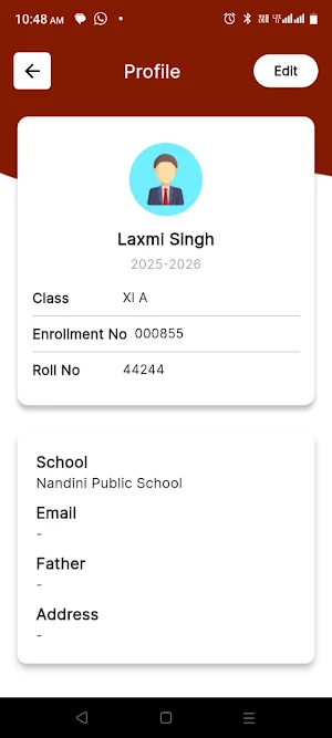 Nandini Public School Screenshot 3