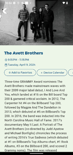 Avett Brothers At The Beach 24 Screenshot 2