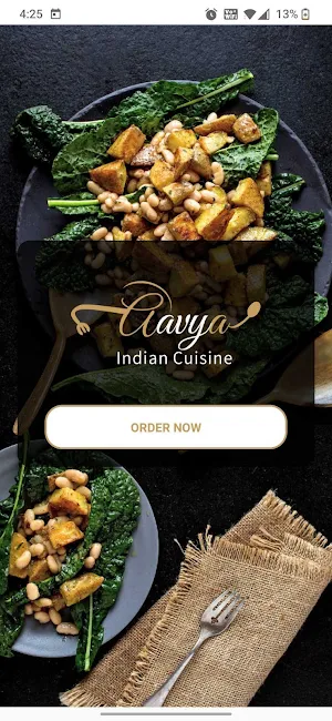 Aavya Indian Cuisine Screenshot 1