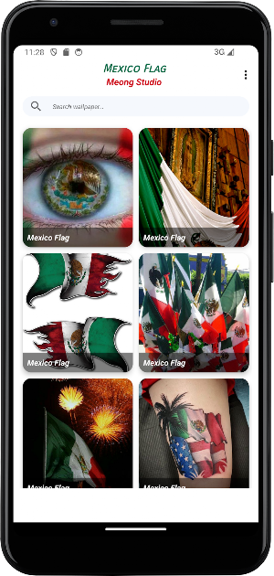 Mexico Flag Wallpaper Screenshot 3