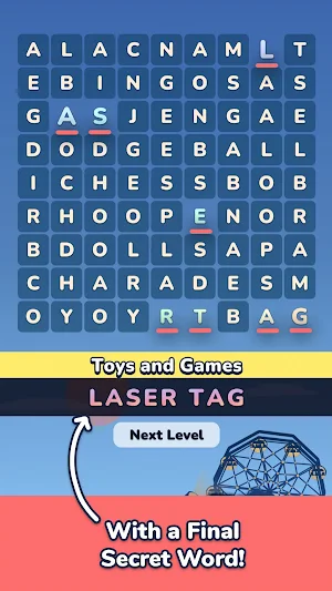 Word Search by Staple Games Screenshot 1