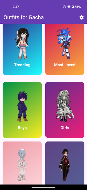 Gacha Outfits and Clothing Screenshot 0