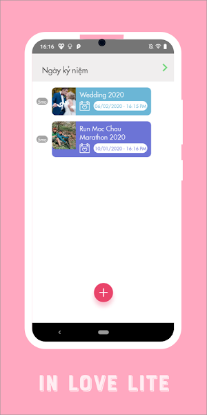 inlove - Dem ngay yeu - Đếm ngày yêu Lite Screenshot 2