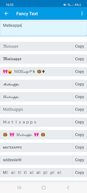 Fancy Text Screenshot 0
