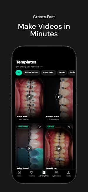 DentalReels: Smile Video Maker Screenshot 0