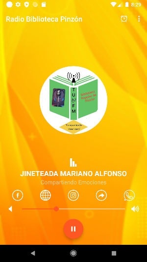 Radio Biblioteca Pinzón Screenshot 1