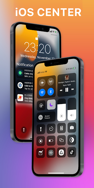 iCenter iOS 16: X - Status Bar Screenshot 0