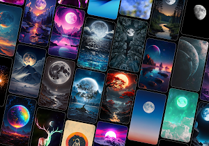 Moon Wallpapers - 4K Screenshot 0