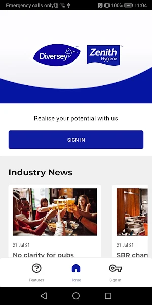 Diversey Training App Screenshot 0