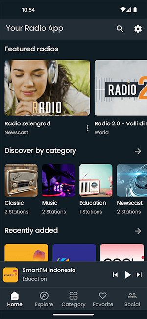 Radio Universal-5000+ Stations Screenshot 2