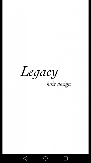 Legacy hair design Screenshot 0