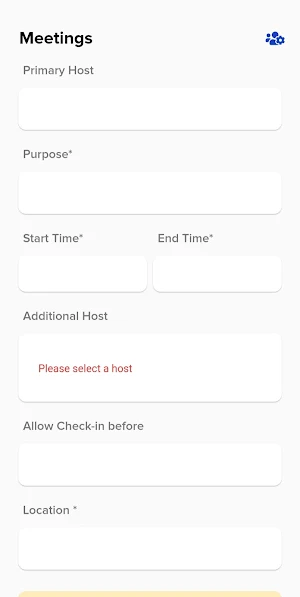 iVisita Host Screenshot 1