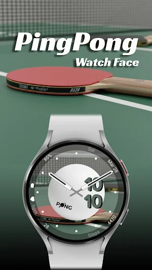 PingPong - Watch Face Screenshot 0