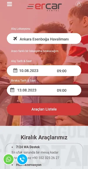 Ercar Rental Screenshot 0