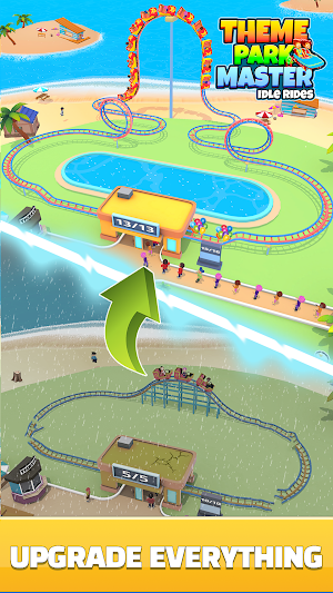 Theme Park Master - Idle Rides Screenshot 2