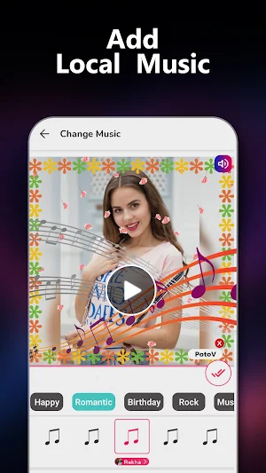 Photo Video Maker with Music Screenshot 1