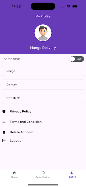 Mango Supermarket Delivery Screenshot 3