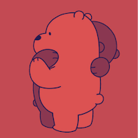 Cute Ear Bear Wallpapers 4K