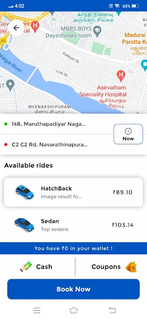 Cab2u Screenshot 0