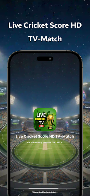 Live Cricket Score HD TV-Match Screenshot 0