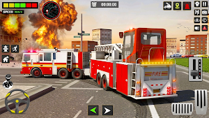 BlazeRig Fire Truck Sim Screenshot 2
