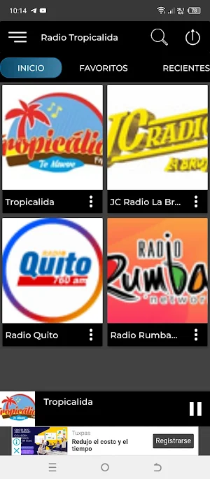 Radio Tropicalida Screenshot 1