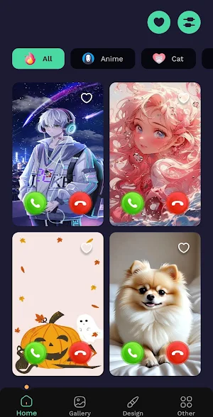 Color Call Screen: Color Phone Screenshot 0