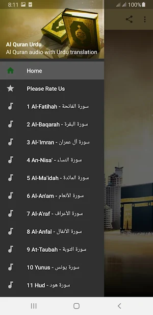 Quran Urdu MP3 - القرأن Screenshot 0