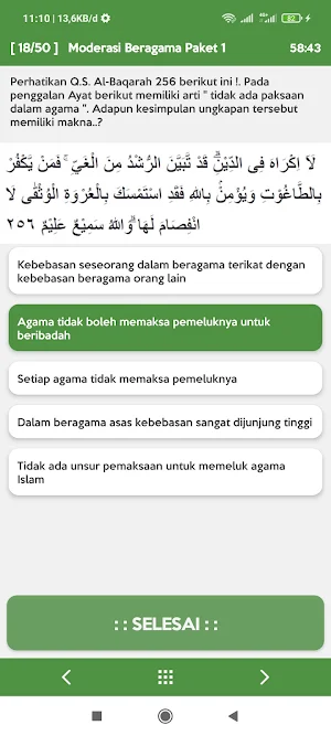 Soal PPPK Kemenag 2023 Screenshot 2