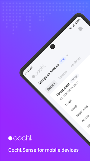 Cochl.Sense Notification Screenshot 0