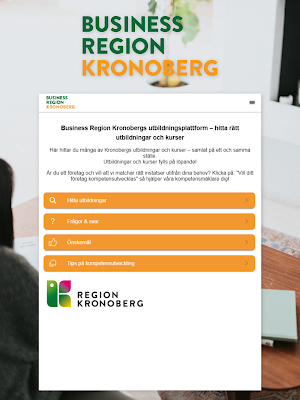 Business Region Kronoberg Screenshot 3