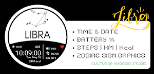 Libra Watch Face Wear OS Screenshot 3