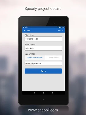 Timesheet App Screenshot 2