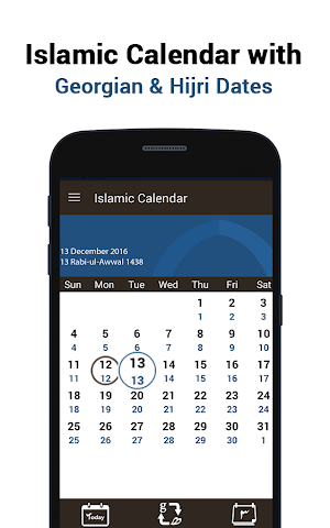 Islamic Hijri Calendar 2020 Screenshot 0
