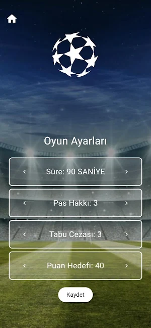 Tabu Futbolcu Screenshot 1