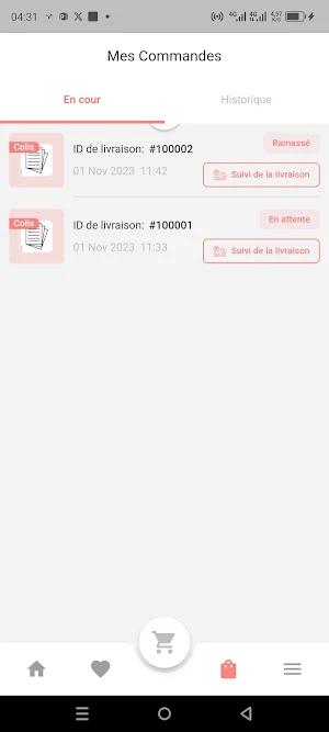 Poro Shop Livreur Screenshot 0