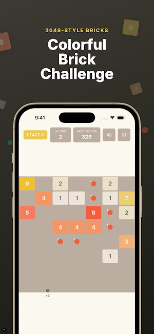 Swipe Brick Breaker: Ball Hit Screenshot 2