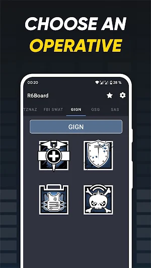 Soundboard for Rainbow six R6 Screenshot 3