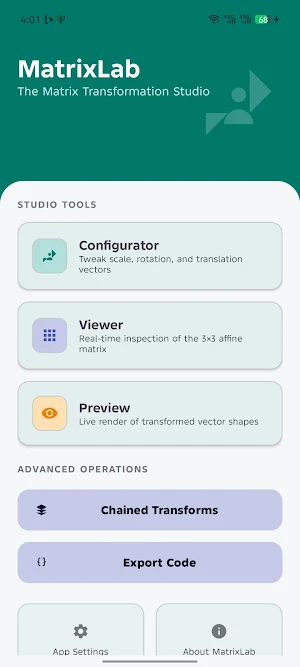 MatrixLab: Matrix Studio Screenshot 0