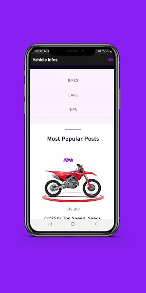 Vehicle Infos Screenshot 1