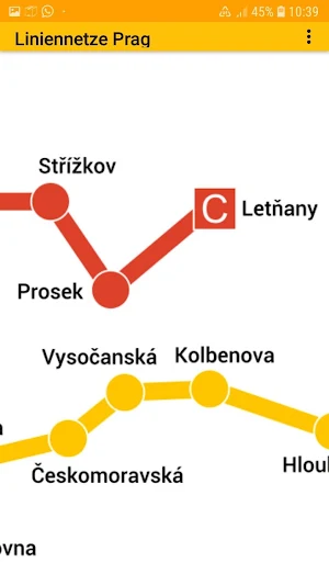 LineNetwork Prague Screenshot 2