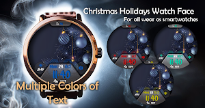 Christmas Holidays Watch Face Screenshot 2