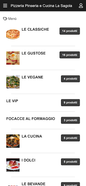 Pizzeria Pinseria e Cucina La Sagola Screenshot 1