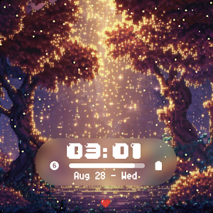 Golden Forest Watch Face Screenshot 0