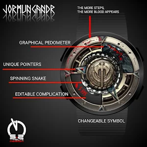 Jormungandr Watchface Screenshot 0