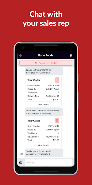 Kapa Foods Screenshot 3