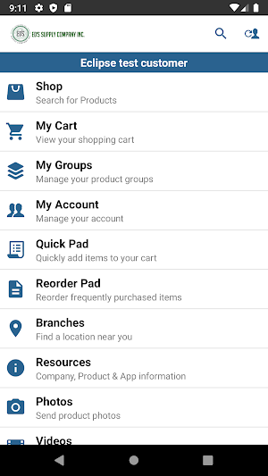 Eds Supply Company Inc. Screenshot 0
