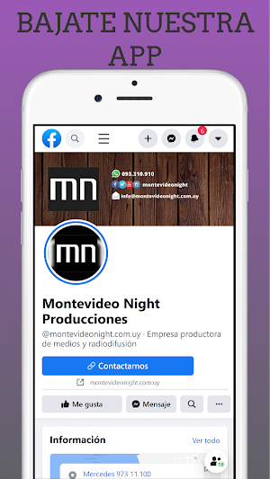 Montevideo Night Radio Station Screenshot 1